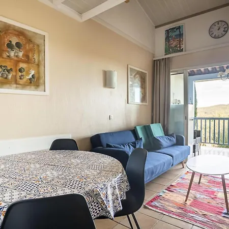 Aux Restanques Du Golfe De St Tropez - Maeva - Climatise Avec Mezzanine 2 Pieces 4 Personnes - Prestige Mae-3700 아파트 그리모